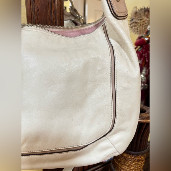 Coach Cream and White Women's Bag - Picture 8 of 15